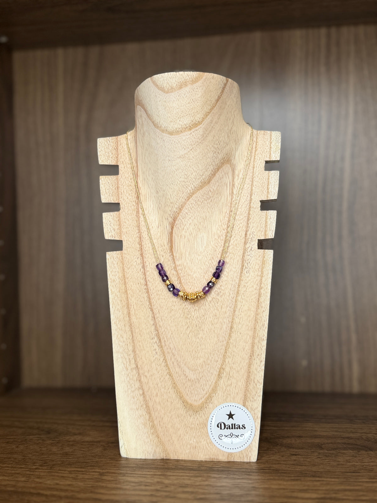 Collier Purple Glow